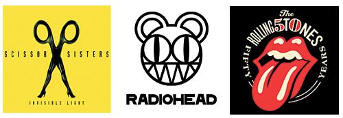 \Некоторые логотипы рок-групп